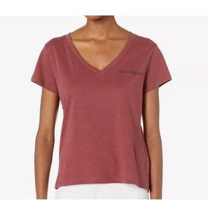 Women’s True Religion V Neck Branded Tee Shirt Sz 2XL